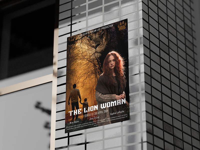 Affiche de film - The Lion Woman